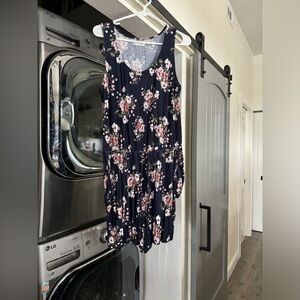 Multi color flora romper.
